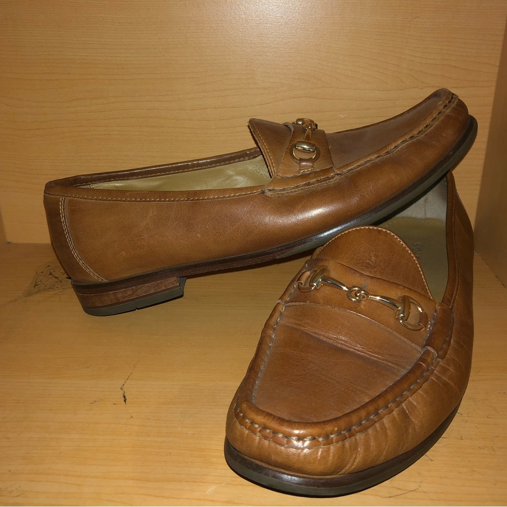 Cole haan loafers, 9.5, light brown